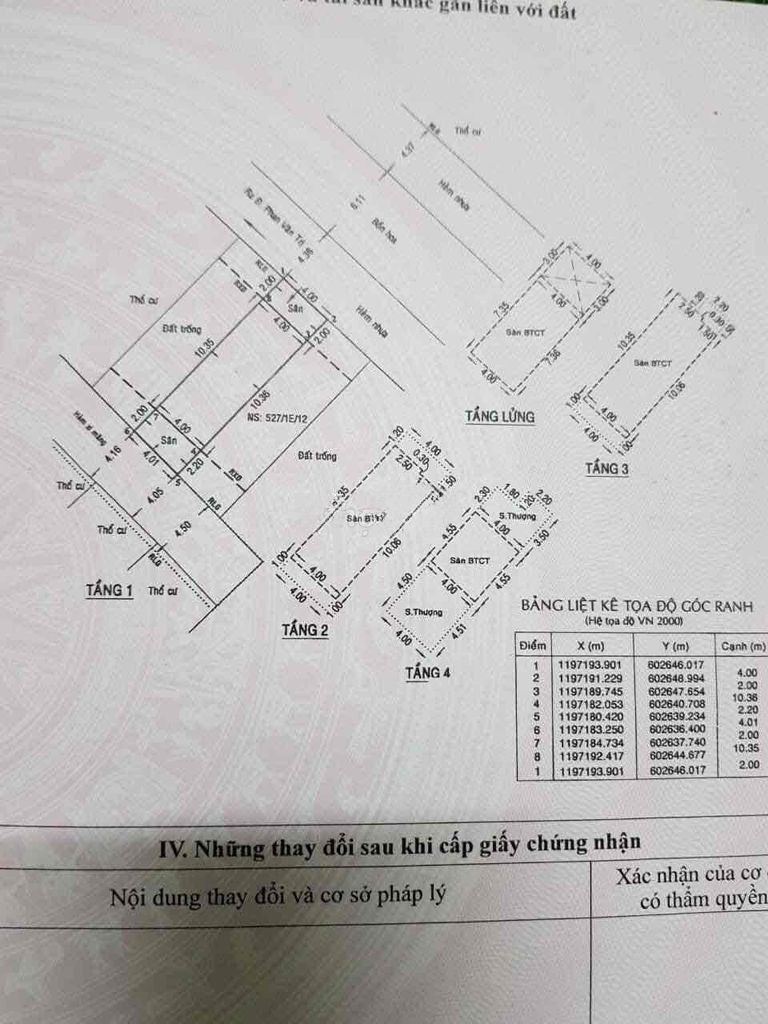 Bán Nhà Chính Chủ Vị Trí Cực Đẹp Giá Rất Rẽ Đường Phan Văn Trị, Phường 5, Gò Vấp 10,8 tỷ- 57.8 m2